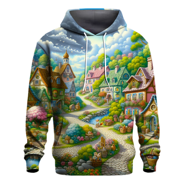 Charming Fairytale Village Hoodie