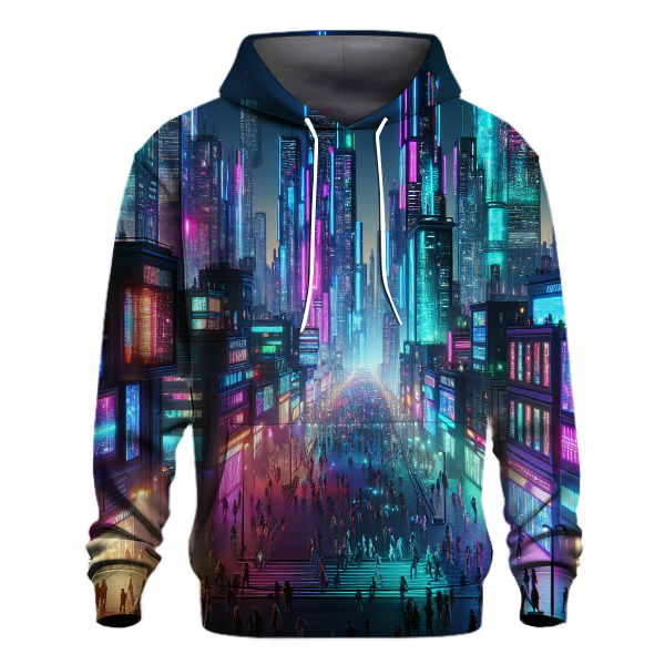 Tech Noir Vibe Hoodie