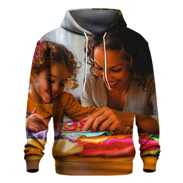 Threads of Connection A Day of Sewing Together Hoodie