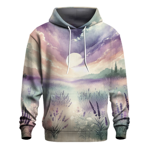 Mystic Lavender Fields Hoodie