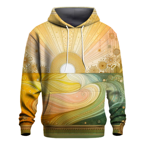 Sunny Floral Fields Hoodie