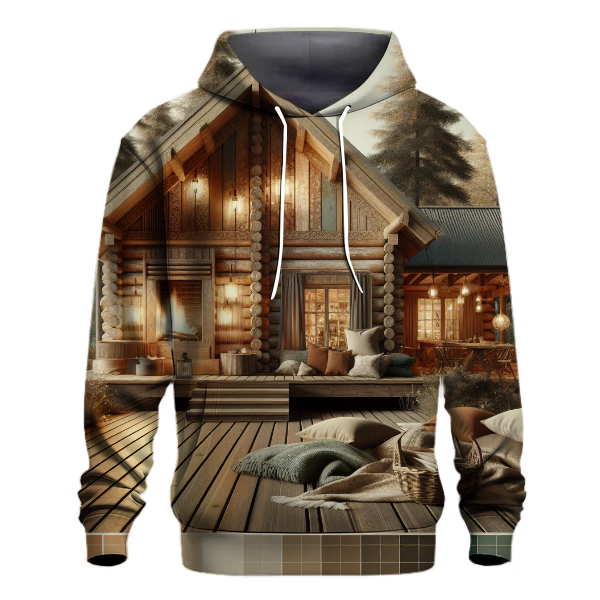 Charming Cozy Cabin Hoodie