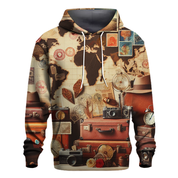 Retro Travel Vibes Hoodie