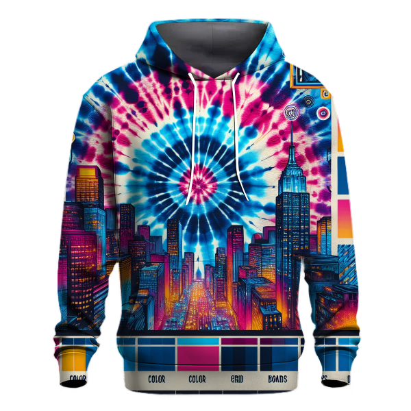 Bold Urban Tie-Dye Hoodie