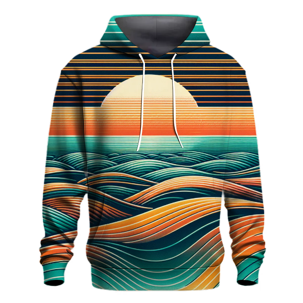 Sunset Over Ocean Hoodie