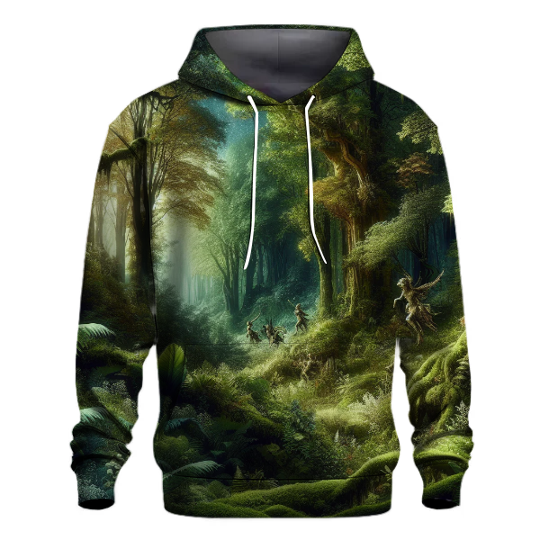 Mythical Woodland Whispers Hoodie