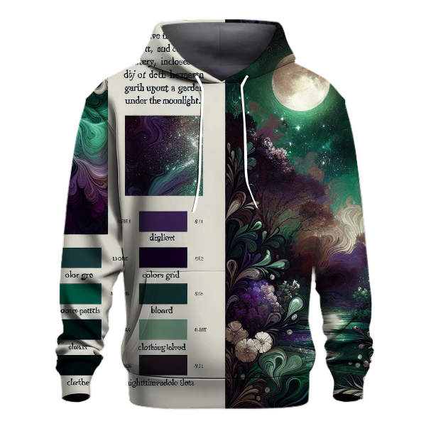 Midnight Garden Stroll Hoodie