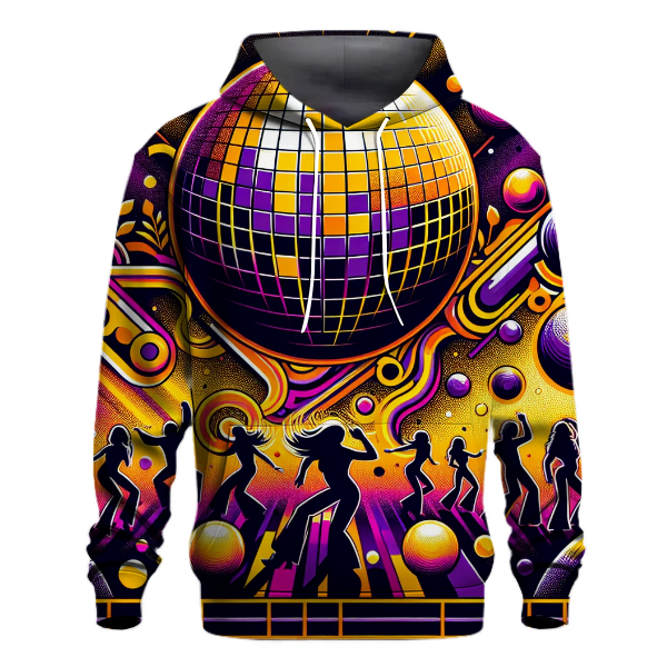 Funky 80s Disco Fever Hoodie