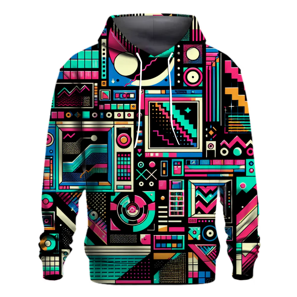 Digital Pop Frenzy Hoodie