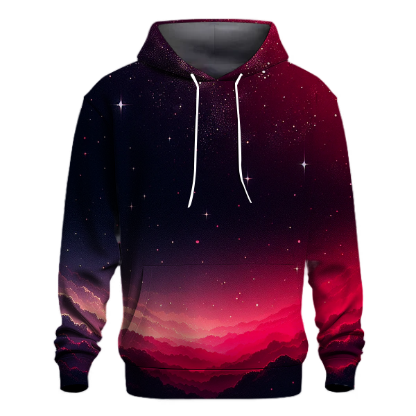 Twilight Embers Gradient Hoodie