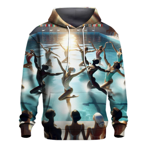 Synchronized Swimming - Fluid Harmony Hoodie