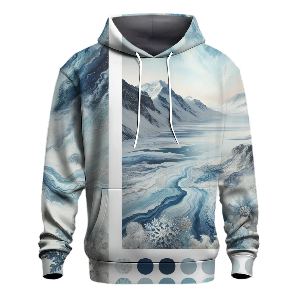 Arctic Ice Flow Hoodie