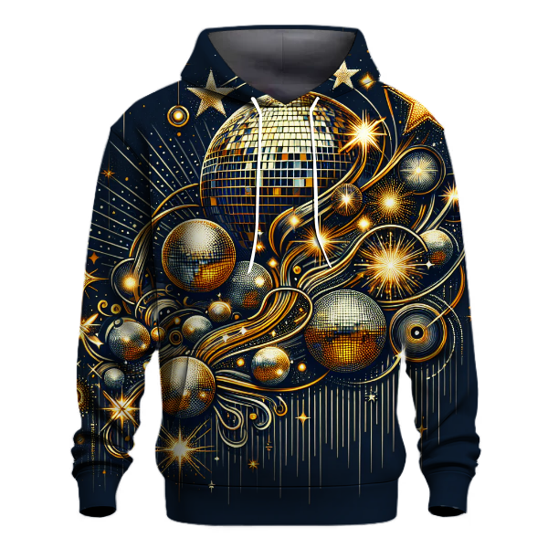 Disco Stars Night Hoodie