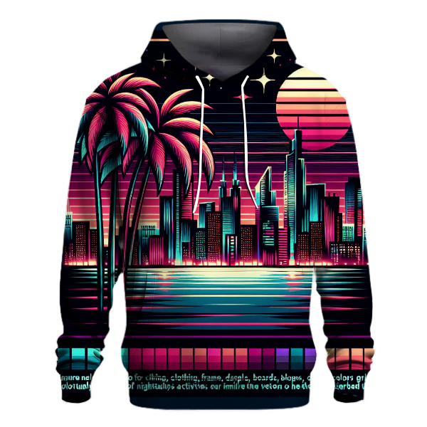Sunset Boulevard Design Hoodie