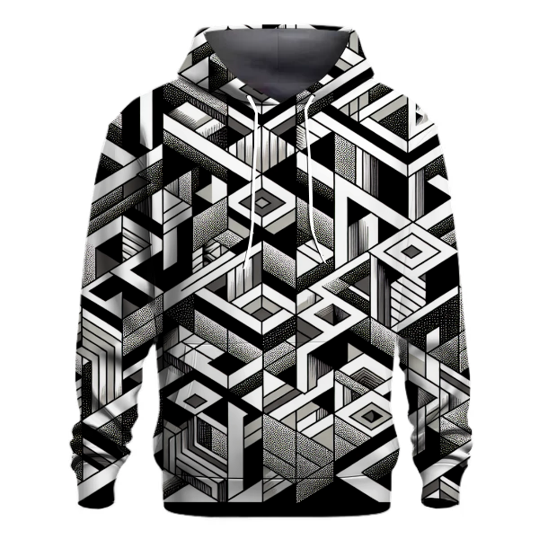 Geometric Optical Illusion Hoodie