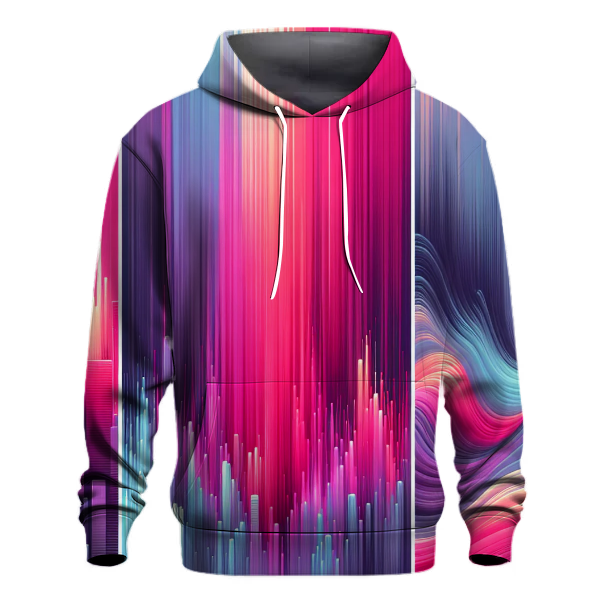 Electric Pink Gradient Hoodie