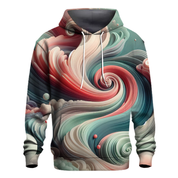 Chromatic Flow Fusion Hoodie