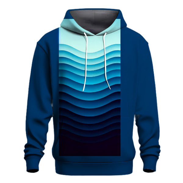 Serenity in Blue Hoodie