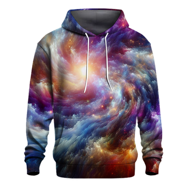 Ethereal Galaxy Swirls Hoodie