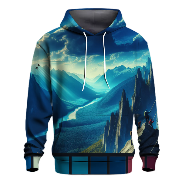 Adventurous Rock Climbing Hoodie