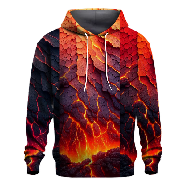 Volcanic Ember Eruption Hoodie