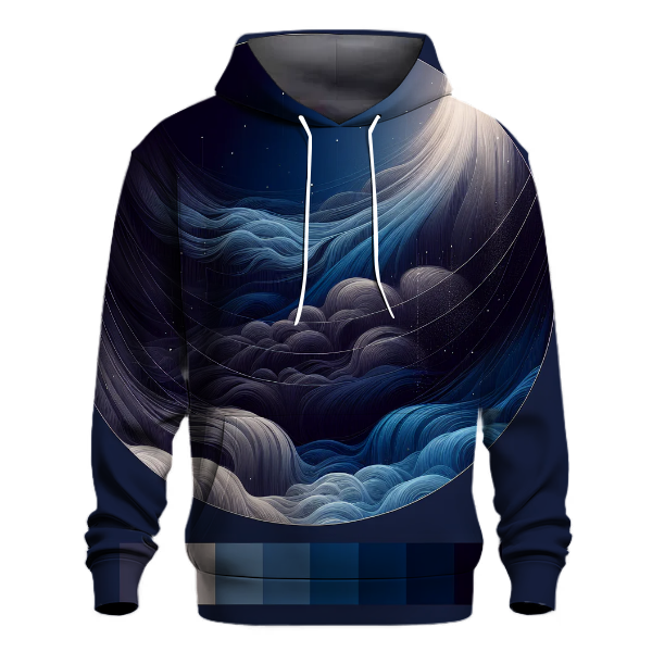Mystic Moonlit Pathway Hoodie