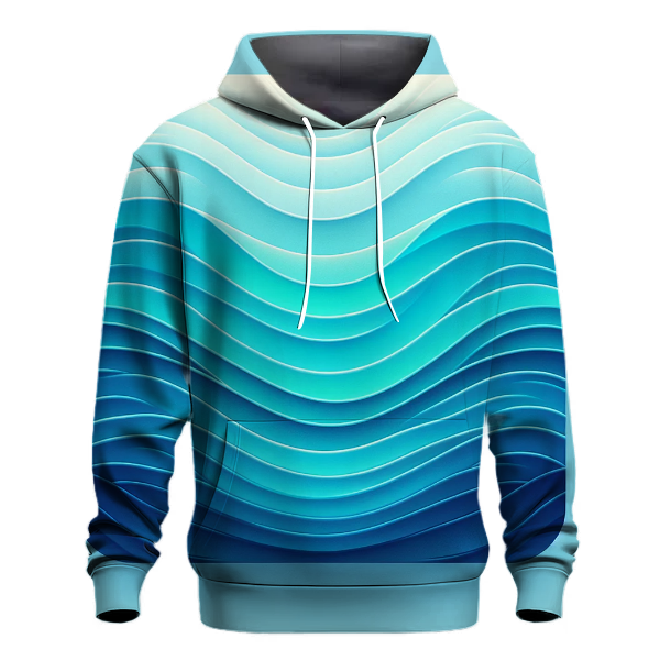Cerulean Wave Hoodie