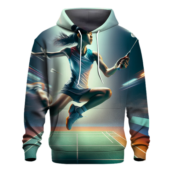 Badminton Smashing Ace Hoodie