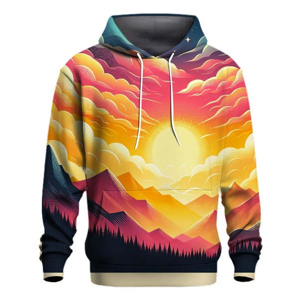 Himalayan Dawn Gradient Hoodie