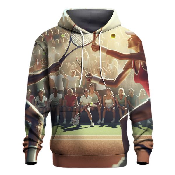 Tennis Victory Celebration Hoodie