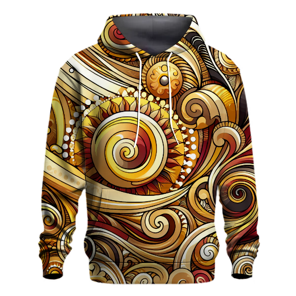 Golden Groove Delight Hoodie