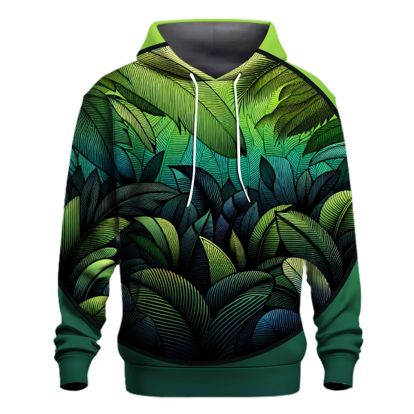 Neon Jungle Burst Hoodie