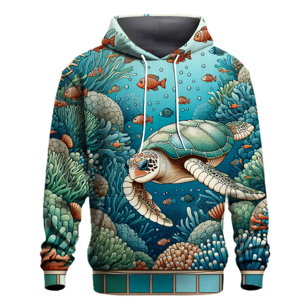 Charming Sea Turtles Hoodie