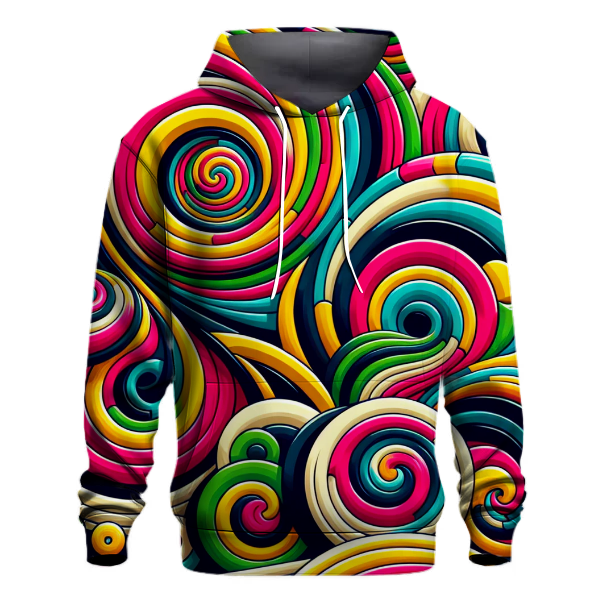 Groovy Spiral Patterns Hoodie