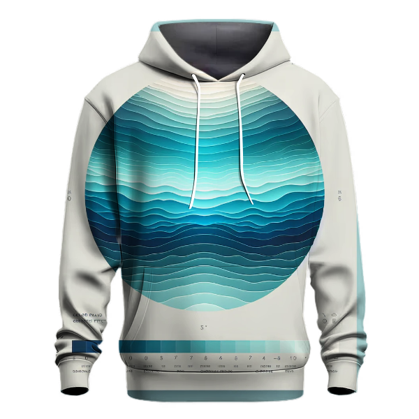 Sapphire Lagoon Gradient Hoodie