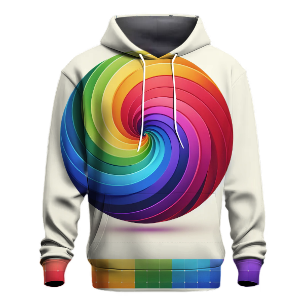 Rainbow Spiral Hoodie