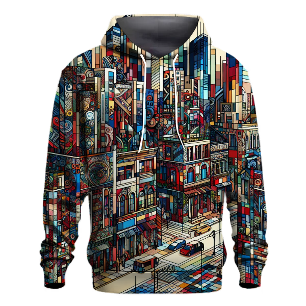 Artistic Cityscape Hoodie