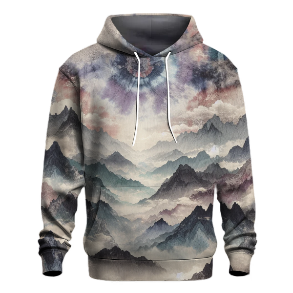 Mysterious Foggy Mountains Hoodie