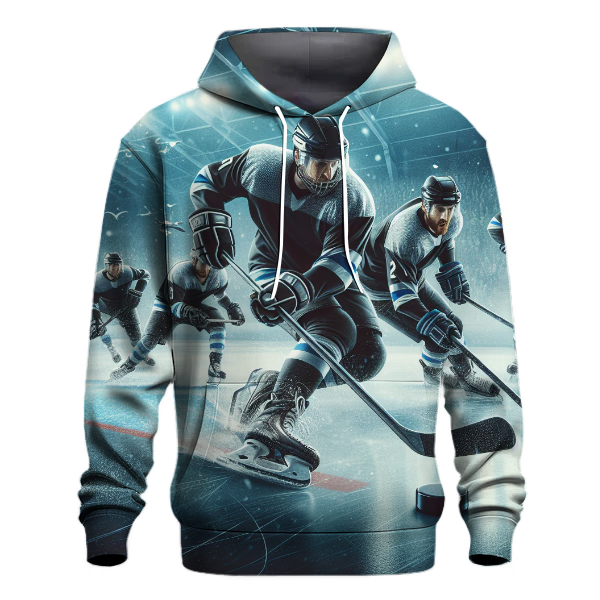 Ice Hockey Grit and Passion Hoodie