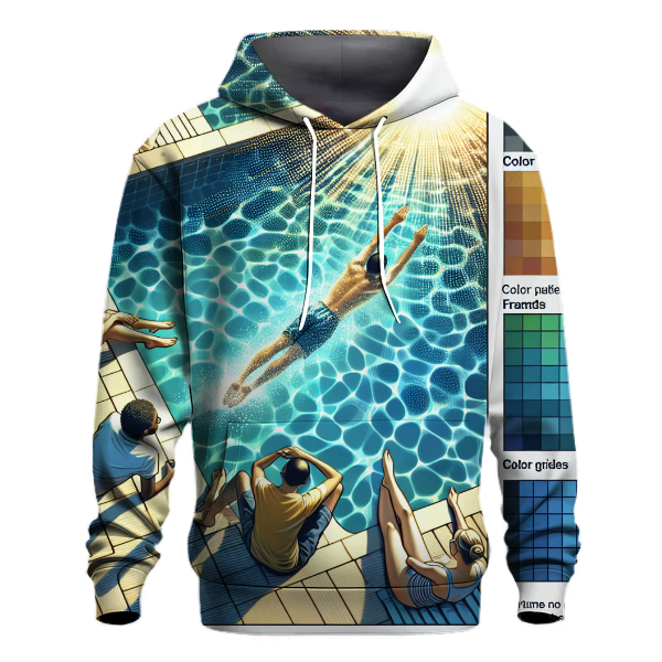 Swimming - Waves of Tranquility Hoodie