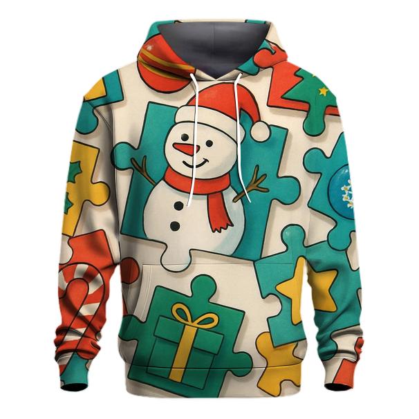 Christmas Puzzle Fun Hoodie