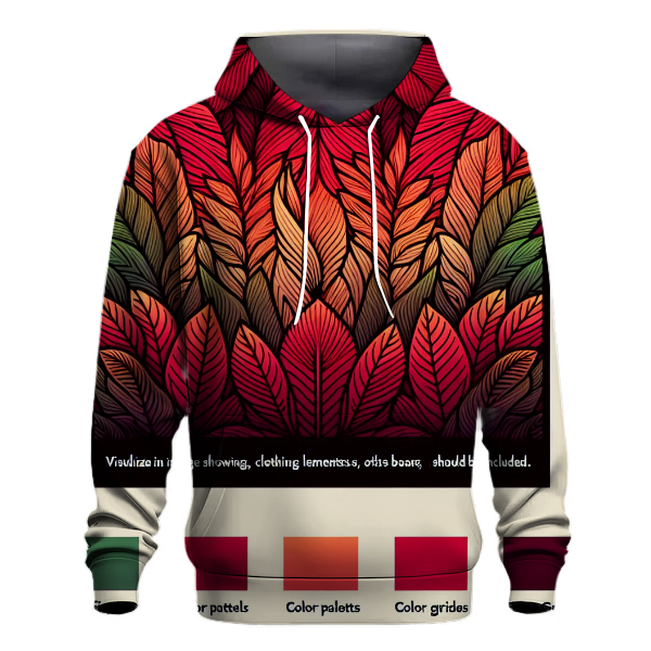 Crimson Jungle Hoodie