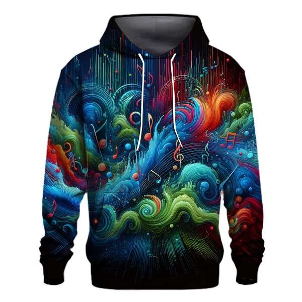 Music Waves Hoodie