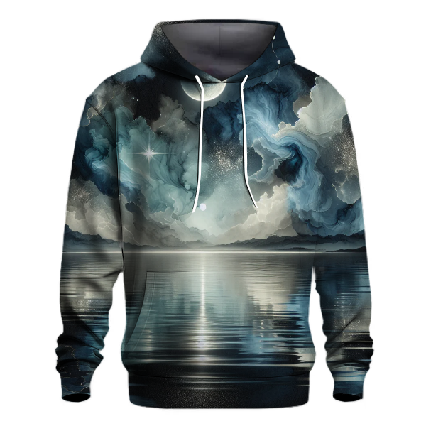 Crystal Moonlit Lake Hoodie