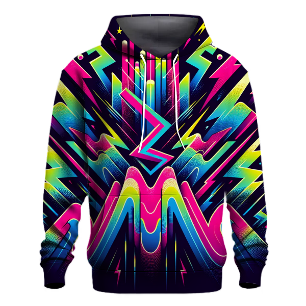 Electric Synth Flash Hoodie
