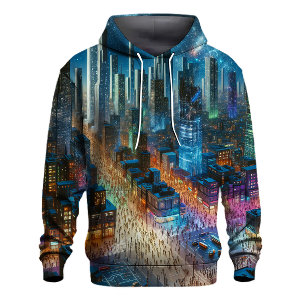 Enigmatic Urban Maze Hoodie