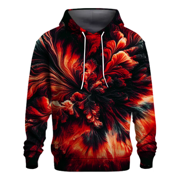 Fiery Ember Glow Hoodie