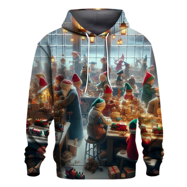 Elves' Secret Toy Workshop Hoodie