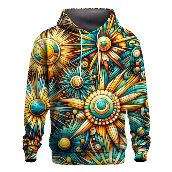 Funky Sunshine Burst Hoodie