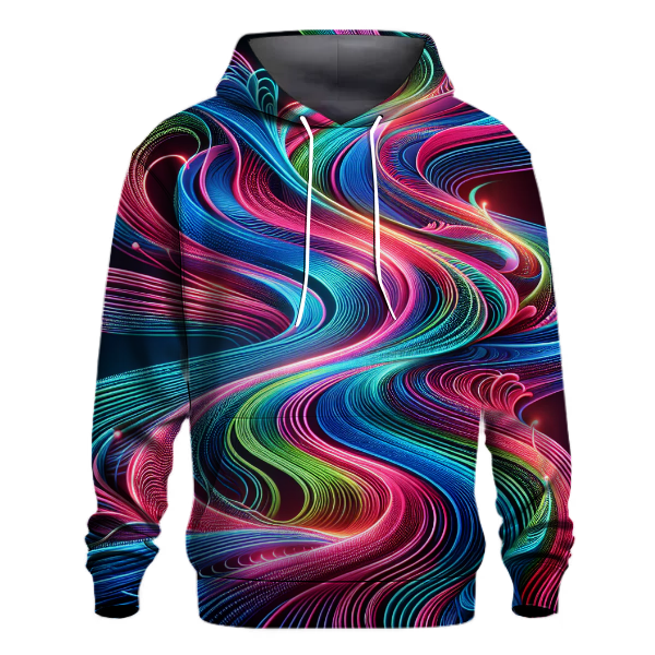 Wave Patterns Hoodie